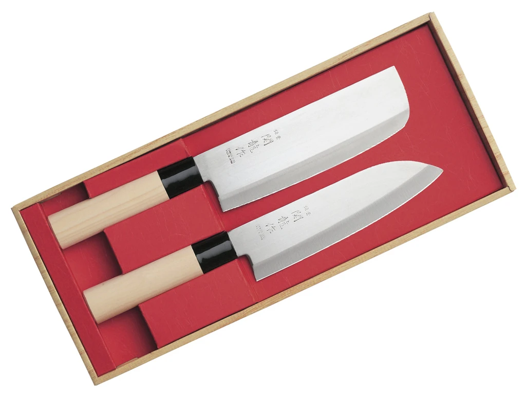 Set 2 Couteaux Sekiryu Nariki+Santoku 1 Set 2 Couteaux Sekiryu Nariki+Santoku