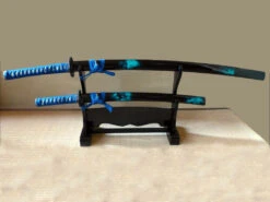 Sabre De Décoration Seki "marbre Bleu" Long