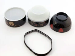 Bento Kokeshi Manekineko -Déco Japonaise Soldes bento maneki neko noir 2