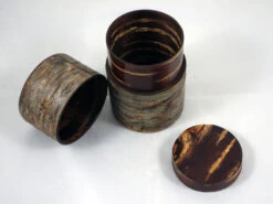 Boite à Thé Kabazaiku Grise Chirashi -Déco Japonaise Soldes boite a the kabazaiku grise 3