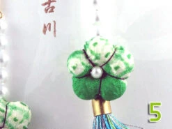 Paire De Boucle D'oreille Fleurs En Tissu De Kimono L -Déco Japonaise Soldes boucle oreille fleur l 5b