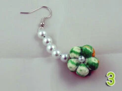 Paire De Boucle D'oreille Fleurs En Tissu De Kimono S 26 Paire De Boucle D'oreille Fleurs En Tissu De Kimono S -Déco Japonaise Soldes boucle oreille fleur s 3b