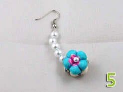 Paire De Boucle D'oreille Fleurs En Tissu De Kimono S 31 Paire De Boucle D'oreille Fleurs En Tissu De Kimono S -Déco Japonaise Soldes boucle oreille fleur s 5b