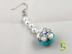 Paire De Boucle D'oreille Fleurs En Tissu De Kimono S 32 Paire De Boucle D'oreille Fleurs En Tissu De Kimono S -Déco Japonaise Soldes boucle oreille fleur s 5c