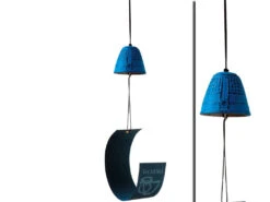 Cloche à Vent 45mm Bleue