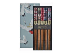 Coffret De 5 Paires De Baguettes Grues