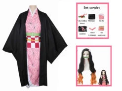 Cosplay Demon Slayer Nezuko Kamado Avec Wig