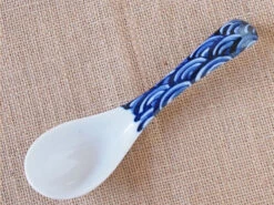 Cuillère à Ramen Nami En Porcelaine