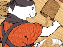 Estampe Ukiyo-e "Ramen Cats" 5 Estampe Ukiyo-e "Ramen Cats" -Déco Japonaise Soldes estampe ramen cats 3