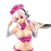 Figurine Super Sonico Militaire Kawaii