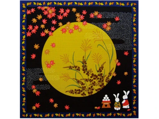 Furoshiki Lune & Lapins Momiji