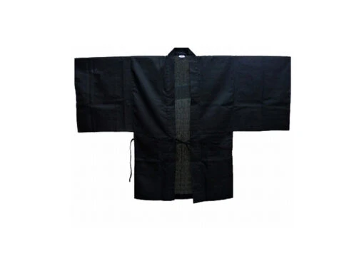 Veste Haori Unisexe - Noir
