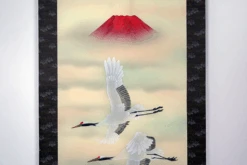 Devant 23 Devant -Déco Japonaise Soldes kakemono grues fuji 2