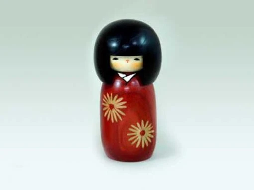 Kokeshi Nogiku (Chrysanthème)