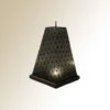 Lampe FORES LED Pyramide Noire LS-112