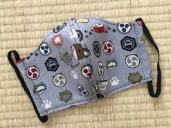 Masque De Protection Tissu Japonais - Taiko Neko