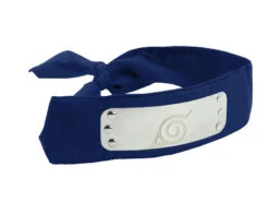 Bandeau Naruto Konoha / Anti Konoha -Déco Japonaise Soldes naruto bandeau konoha bleu