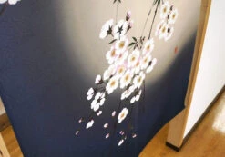 Noren Lune & Sakura -Déco Japonaise Soldes noren lune sakura 2 4