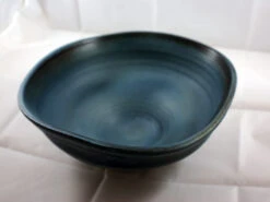 Plat Koito Rond Bleu Irabo -Déco Japonaise Soldes plat koito rond bleu irabo 3