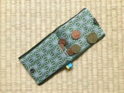 Porte-monnaie / Porte-carte Tatami Beri - Blason Takeda -Déco Japonaise Soldes pochette tatami beri monnaie