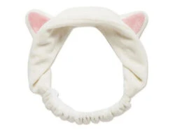 Bandeau Serre-tête Oreilles De Chat -Déco Japonaise Soldes serre tete chat blanc