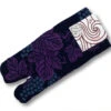 Chaussettes Tabi Grappes De Raisin Pourpre 23-25cm