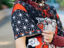 T-Shirt Bloody Maiko Floral | ACDC Rag -Déco Japonaise Soldes tshirt acdcrag maiko floral 3