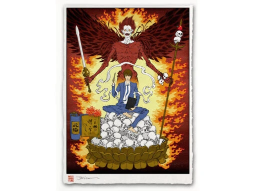 Estampe Ukiyo-e "Jugement Divin"
