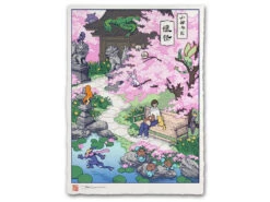 Estampe Ukiyo-e "Le Jardin Du Kanto"