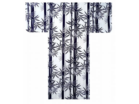 Yukata Femme "bambou" - Blanc - Taille M 1 Yukata Femme "bambou" - Blanc - Taille M