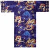 Yukata Homme "dragon & Fuji" - Navy - Taille L